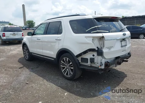 2017 Ford Explorer Platinum из США, поврежденный, VIN 1FM5K8HT9HGD01300